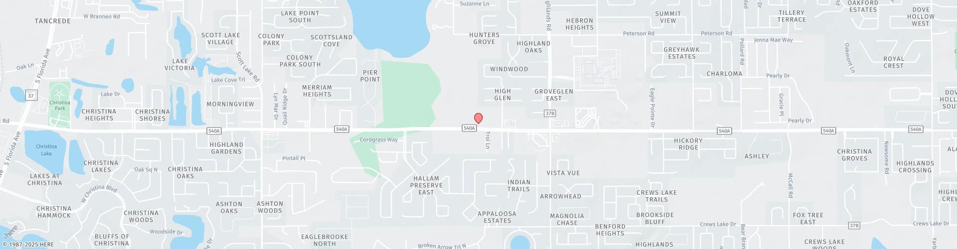 Location Map: 2026 E County Rd 540A Unit 8 Lakeland, FL 33813
