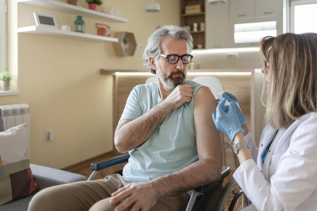 Medicine, Vaccination and Healthcare Concept